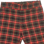 ZARA Chino Fit Plaid Pants Photo 2