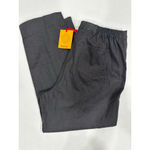 Women's Ruby Rd. Black Straight Leg Pants, Elastic Waist, 20W, NWT Photo 2