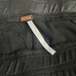 Free People Women's  Black Suede Pants sz L Photo 1