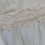 Vanity Fair Vintage Chemise Nightgown Cream Nylon Floral Trimmed Sleeveless Photo 6