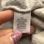 Evereve Women's XL Gray Ruffle Sleeve Crew Neck Sweatshirt Casual Photo 5