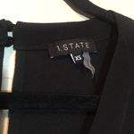 1. State  Black Tie Waist Pant Holiday Jumpsuit Photo 2