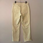 Abercrombie & Fitch 90s Straight Ultra High Rise Cream Jeans Women 31 / 12 Short Photo 7
