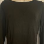 Don Caster Black Knit Basics Soft Sweater Size Medium Photo 2
