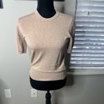 ZARA Short sleeve sweater gold buttons small Photo 3