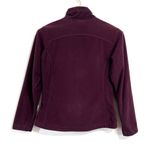 REI Fleece Jacket Womens Small Purple Full Zip Pockets Outdoor Hiking Commute Photo 1