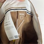 Hugo Boss  Cotton High Rise Button Fly Tachino2 Trouser in Medium Beige Photo 3