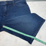 Chico's  So Slimming Girlfriend Jean Shorts Size 14 Dark Wash Photo 8