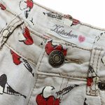 Kitschen Ice Cream Cone Denim Shorts Red Size XS Photo 2