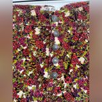 Free People  We The Free Sun Chaser Cord Floral Printed Skinny Jeans Pant Size 30 Photo 8