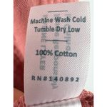 Marine layer  Jude 100% Cotton Gauze Pink Flutter Sleeve Cotton Tank Large Photo 6