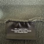 Summersalt Knit Blazer Olive Green Organic Cotton Size L Photo 7