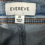 Evereve Denim Midi Button Front Jean Skirt Size 32 Photo 7