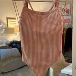 ASTR Blush Striped Bodysuit  Photo 0