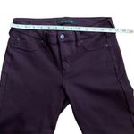 Liverpool Madonna Size 2/26 Petite Dark Plum Aubergine Zip Up Stretch Pants Purple Photo 3