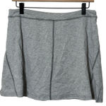 Toad&Co Seleena Skort Gray Athletic Casual Activewear Skirt Shorts Athleisure LG Photo 0