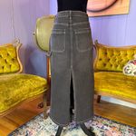 Love, Fire Denim Cargo Maxi Skirt Juniors Size 7 Black Photo 3