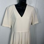Gal Meets Glam  Women’s Ivory Fit and Flare Short Sleeve Dress Size 4 NWOT Photo 6