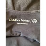 Outdoor Voices  Court Dress Black Workout Mini Dress with Cutouts Size XS Photo 3