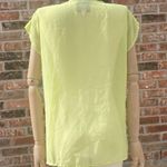 Romeo + Juliet Couture Romeo & Juliet lime green, sheer, embroidered top / XS/S / Excellent condition Photo 3