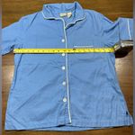L.L.Bean Size PM Women's Super-Soft Shrink-Free Pajama Button-Front Set Photo 2