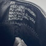 Harborsides Women's Memory Foam Black Strappy Almond Toe Bootie Office Career 6W Size 6 Photo 4