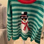 33 Degrees Snowman Christmas sweater Red Size XL Photo 0