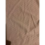 Adrianna Papell Nwt Pink Chill Knit Clip Dot Ruffle Neck Top Size M Photo 2