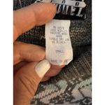 Vintage 80's Croquet Club Sweater Neck Pastel Geometric Womens Small Made In USA Photo 2