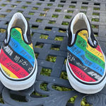 Vans Spirit 2020 Olympics International Script Bright Slip-Ons 6.5 woman Photo 0