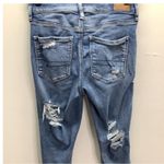 American Eagle  Size 4 Short Super Hi Rise Jegging. Preowned Photo 3