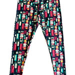 LuLaRoe Women's Black Santa Soft Leggings Photo 0