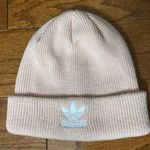 Adidas ORIGINALS Soft pink Adicolor Cuff ribbed Beanie - one size Photo 0
