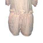 l*space New L* Alexis Short Sleeve Crochet Back 100% Rayon Women’s Romper Large Photo 4