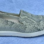 Franco Sarto Boston Vegan Snakeskin Slip On Square Toe Sneaker Womens Size 6.5 Photo 5