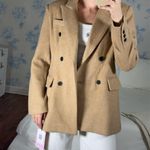 Avec Les Filles  Camel Coat Photo 1