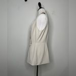 River Island  Vest blouse with cross front in stone Photo 3