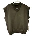 Fear of god  ESSENTIALS Grey PULLOVER V-NECK VEST Women’s Medium NEW Photo 1