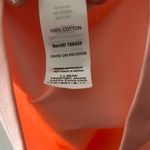 L.L.Bean  Creamy Apricot  Interlock Mock Turtleneck Long Sleeve Size Small Photo 5