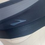 Brooks Dare Racerback Sportsbra Womens Sz 32D Grey Adjustable Straps Photo 4