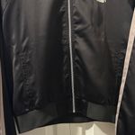 Puma Charcoal and Black Bomber Jacket, Size L Photo 3