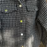 Stoosh  Black and White Tweed Jacket Photo 1