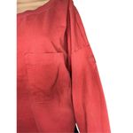 Calia By Carrie Underwood Red Boxy Long Sleeve T Photo 1