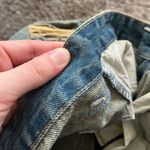 The Ragged Priest Distressed Goliath Low Rise Jean in Green Hue Women’s Size 28 Photo 14