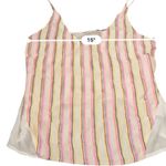 J Brand RTR  Silk Blend Multicolor Striped‎ Tank Top Sz M Photo 11