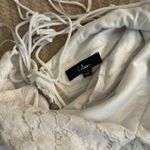 Lulus white lace wide leg jumpsuit Photo 6