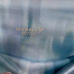 Old Navy  Active Yoga Pants Size small Blue Tie Dye Athletic Gym Workout cozecore Photo 3