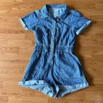 Gianni Bini  Denim Romper Size Medium Photo 2