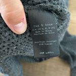 Rag and Bone nikki split back gray sweater Photo 5