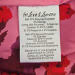 For Love & Lemons  Huda Satin Mini Dress Puff Sleeve Gloves Floral Coquette Sz M Photo 9